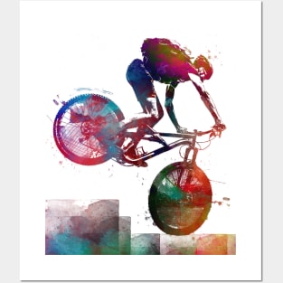 Cycling Bike sport art #cycling #sport #biking Posters and Art